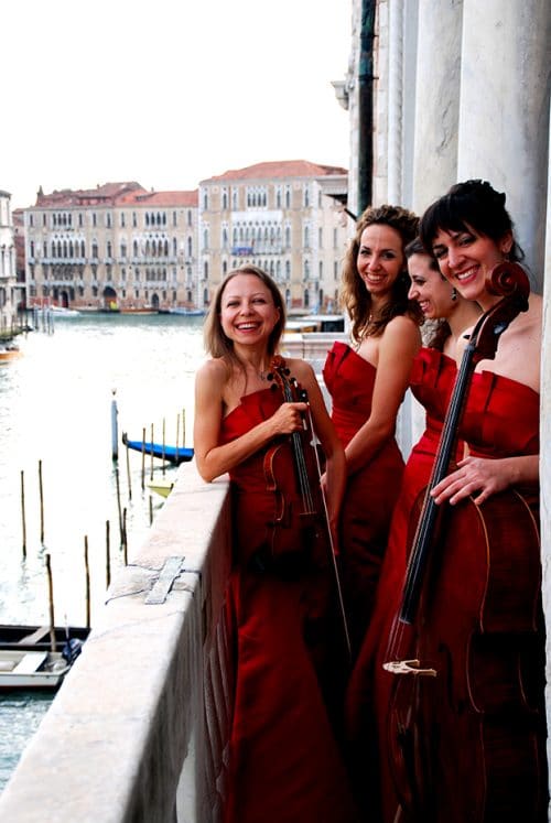 string quartet Venice, Venezia quartetto d'archi