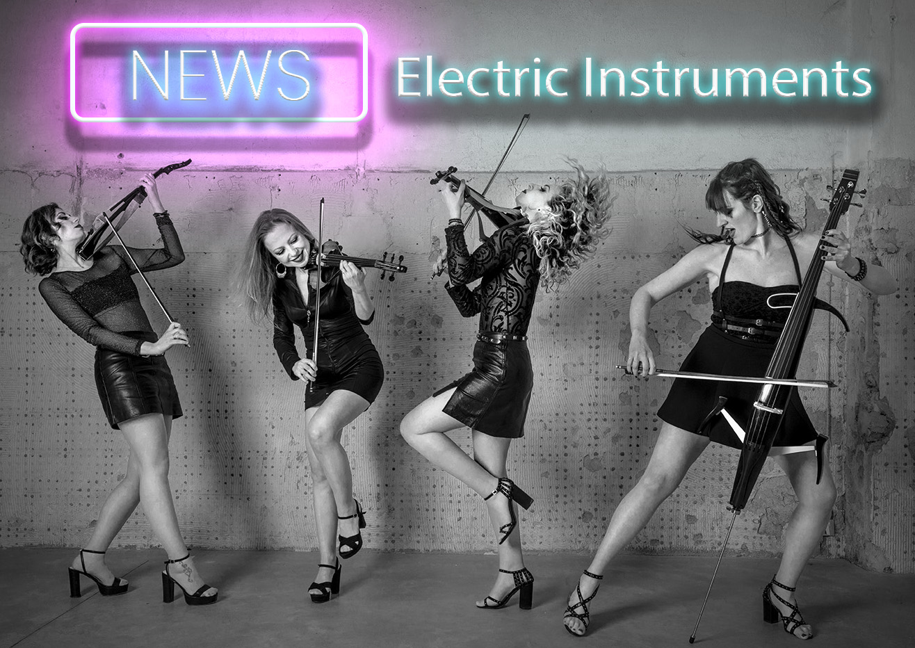 Electric string quartet, quartetto elettrico, violino elettrico